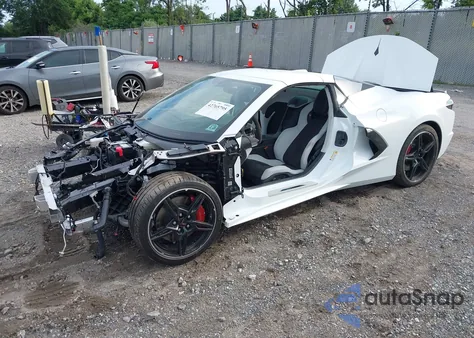 2023 Chevrolet Corvette Stingray Rwd 3Lt z USA, uszkodzony, nr VIN 1G1YC3D4XP5141656